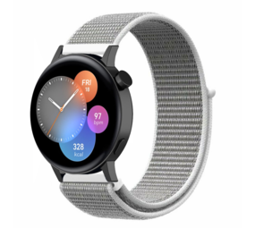 Strap-it Bracelet nylon Huawei Watch GT 3 42mm (coquillage)