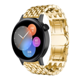 Strap-it Bracelet acier dragon Huawei Watch GT 3 42mm (or)