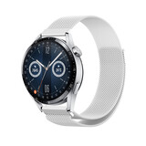 Strap-it Bracelet Milanais Huawei Watch GT 3 46mm (argent)