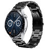 Strap-it Strap-it Bracelet acier Huawei Watch GT 3 46mm (noir) Strap-it Strap-it Bracelet acier Huawei Watch GT 3 46mm (noir)