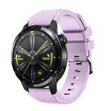 Strap-it Bracelet silicone Huawei Watch GT 3 46mm (lilas)