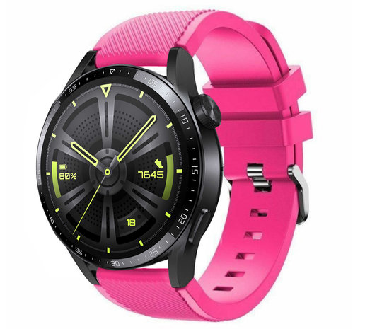 Strap-it Strap-it Bracelet silicone Huawei Watch GT 3 46mm (rose vif)