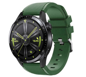 Strap-it Bracelet silicone Huawei Watch GT 3 46mm (vert armée)