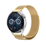 Strap-it Bracelet Milanais Huawei Watch GT 3 46mm (or)