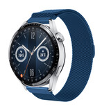 Strap-it Bracelet Huawei Watch GT 3 milanais 46 mm (bleu)