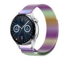 Strap-it Strap-it Bracelet Milanais Huawei Watch GT 3 46mm (arc-en-ciel)