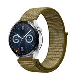 Strap-it Bracelet nylon Huawei Watch GT 3 46mm (olive)