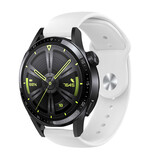 Strap-it Bracelet sport Huawei Watch GT 3 46mm (blanc) Strap-it Bracelet sport Huawei Watch GT 3 46mm (blanc)