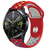 Strap-it Strap-it Bracelet sport Huawei Watch GT 3 46mm (rouge et multicolore) Strap-it Strap-it Bracelet sport Huawei Watch GT 3 46mm (rouge et multicolore)