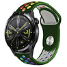 Strap-it Strap-it Bracelet sport Huawei Watch GT 3 46mm (vert armée et multicolore) Strap-it Strap-it Bracelet sport Huawei Watch GT 3 46mm (vert armée et multicolore)