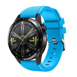 Strap-it Bracelet silicone Huawei Watch GT 3 46mm (bleu clair)