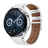 Strap-it Strap-it Bracelet cuir Huawei Watch GT 3 46mm (blanc) Strap-it Strap-it Bracelet cuir Huawei Watch GT 3 46mm (blanc)