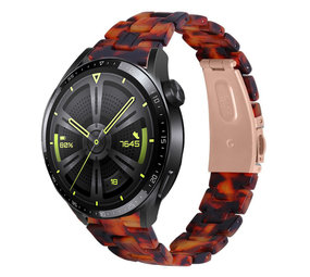 Strap-it Bracelet résine Huawei Watch GT 3 46mm (lave) Strap-it Bracelet résine Huawei Watch GT 3 46mm (lave)