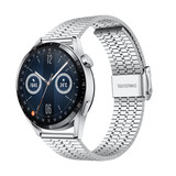 Strap-it Bracelet acier inoxydable Huawei Watch GT 3 46mm (argent)