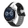 Strap-it Strap-it Bracelet triple sport Huawei Watch GT 3 46mm (noir-blanc-gris) Strap-it Strap-it Bracelet triple sport Huawei Watch GT 3 46mm (noir-blanc-gris)