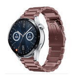 Strap-it Bracelet acier Huawei Watch GT 3 46mm (or bronze)