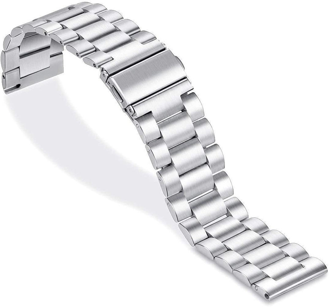 Strap-it Strap-it Bracelet acier Huawei Watch 3 / 3 Pro (argent)