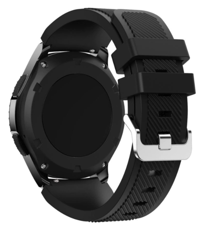 Strap-it Strap-it Bracelet silicone Huawei Watch 3 / 3 Pro (noir)