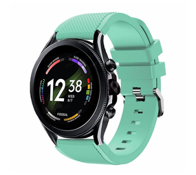 Strap-it Bracelet silicone Fossil Gen 6 - 44mm  (aqua)