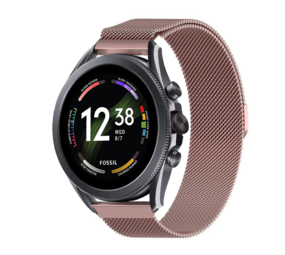 Strap-it Bracelet Milanais Fossil Gen 6 - 44mm (rose)