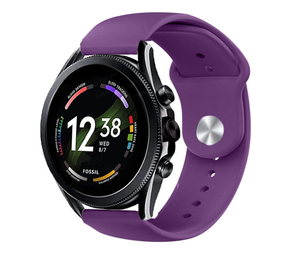 Strap-it Bracelet sport Fossil gen 6 - 44mm (violet)
