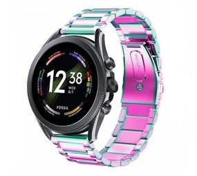 Strap-it Bracelet acier Fossil Gen 6 - 44mm (arc-en-ciel)