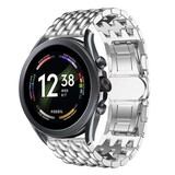 Strap-it Bracelet acier dragon Fossil Gen 6 - 44mm (argent)