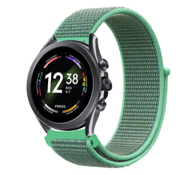 Strap-it Bracelet nylon Fossil Gen 6 - 44mm (menthe)