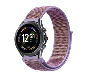 Strap-it Bracelet nylon Fossil Gen 6 - 44mm (lilas)