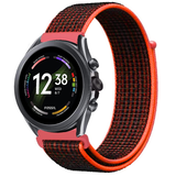 Strap-it Bracelet nylon Fossil Gen 6 - 44mm (noir/orange)