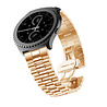 Strap-it Strap-it Bracelet acier présidentiel Samsung Galaxy Watch 42mm (or rose) Strap-it Strap-it Bracelet acier présidentiel Samsung Galaxy Watch 42mm (or rose)