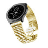 Strap-it Strap-it Bracelet acier présidentiel Samsung Galaxy Watch 42mm (or) Strap-it Strap-it Bracelet acier présidentiel Samsung Galaxy Watch 42mm (or)
