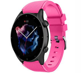 Strap-it Bracelet silicone Amazfit GTR 3 (Pro) (rose vif)