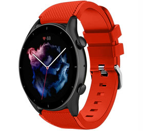 Strap-it Bracelet silicone Amazfit GTR 3 (Pro) (rouge)