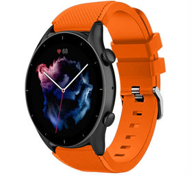Strap-it Bracelet silicone Amazfit GTR 3 (Pro) (orange)