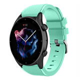 Strap-it Bracelet silicone Amazfit GTR 3 (Pro) (aqua)