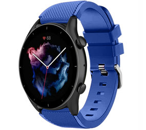 Strap-it Bracelet silicone Amazfit GTR 3 (Pro) (bleu)