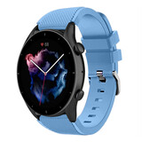 Strap-it Bracelet silicone Amazfit GTR 3 (Pro) (bleu sable)
