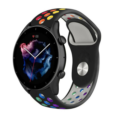 Strap-it Strap-it Bracelet de sport Amazfit GTR 3 (Pro) (couleur noire)