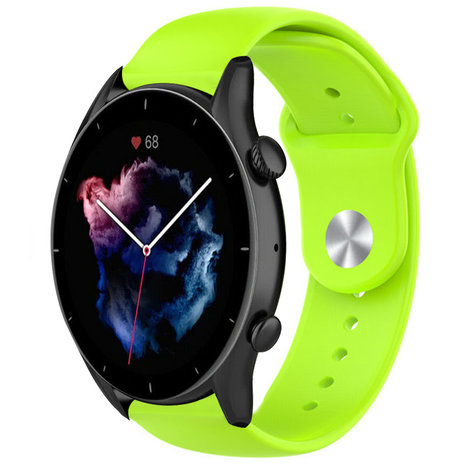 Strap-it Strap-it Bracelet sport Amazfit GTR 3 (Pro) (vert clair) Strap-it Strap-it Bracelet sport Amazfit GTR 3 (Pro) (vert clair)