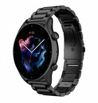 Strap-it Strap-it Bracelet acier Amazfit GTR 3 (Pro) (noir)