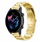 Strap-it Strap-it Bracelet acier Amazfit GTR 3 (Pro) (or)