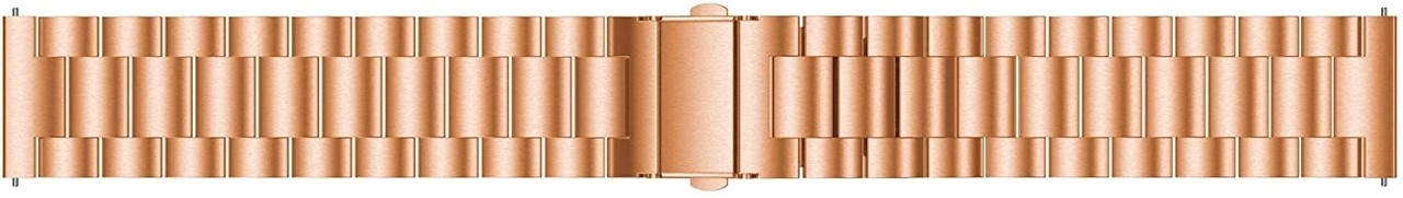 Strap-it Strap-it Bracelet acier Amazfit GTR 3 (Pro) (or rose) Strap-it Strap-it Bracelet acier Amazfit GTR 3 (Pro) (or rose)