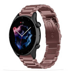 Strap-it Strap-it Bracelet acier Amazfit GTR 3 (Pro) (bronze-or)