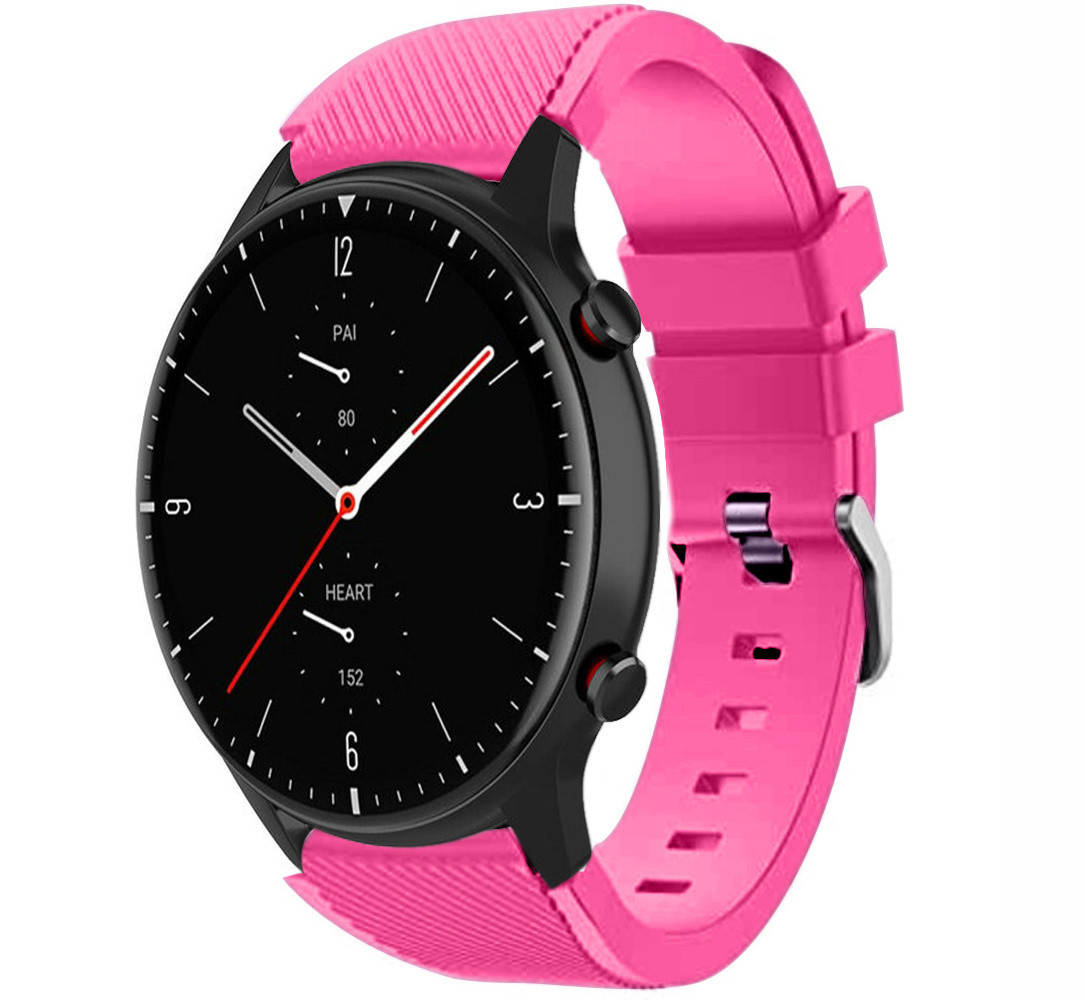 Strap-it Strap-it Bracelet silicone Amazfit GTR 2 (rose vif)