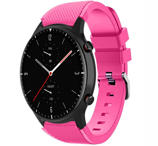 Strap-it Strap-it Bracelet silicone Amazfit GTR 2 (rose vif)