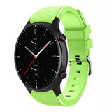 Strap-it Bracelet silicone Amazfit GTR 2 (vert clair)