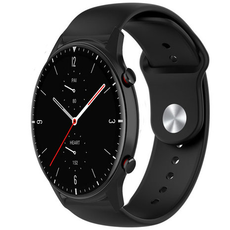 Strap-it Strap-it Bracelet sport Amazfit GTR 2 (noir)