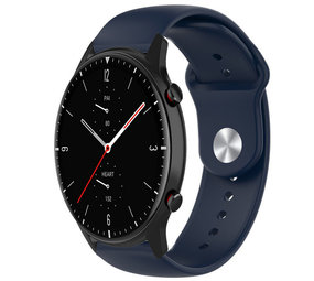 Strap-it Bracelet sport Amazfit GTR 2 (bleu foncé)