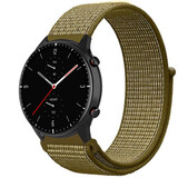 Strap-it Bracelet nylon Amazfit GTR 2 (olive)